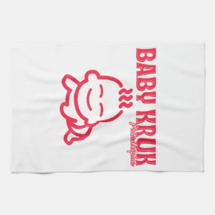 Funny Baby Kruk Philadelphia Premium  Kitchen Towel