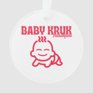 Funny Baby Kruk Philadelphia Premium Ornament