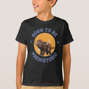 Funny Baby Mammoth Prehistoric Birthday T-Shirt