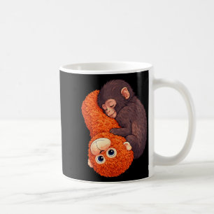 Funny baby monkey punch cute animal men women kids coffee mug