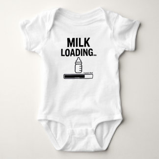Funny Baby Overall– “Milk Loading… Please Wait” – Bodysuit