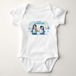 Funny Baby Penguin Body Bodysuit