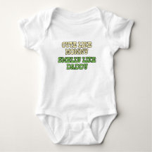 Funny Baby Shirt: Cute Like Mommy, Smelly Like Dad