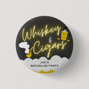 Funny bachelor party 1 inch round button