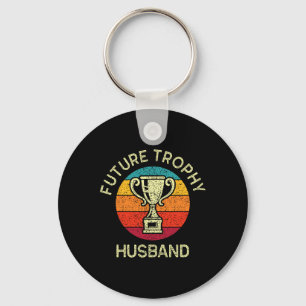 Funny Bachelor Party Future Husband Men's Groom Tr Keychain