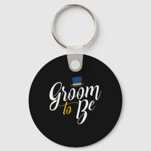 Funny Bachelor Party Groom To Be Stag Wedding Part Keychain