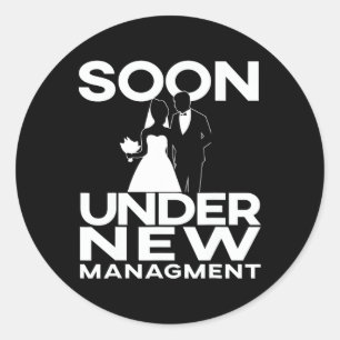 Funny Bachelor Party Men Groom Bachelors Parties J Classic Round Sticker
