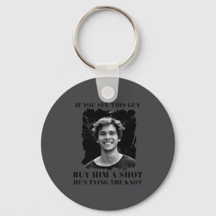 Funny Bachelor Party Mens  Keychain