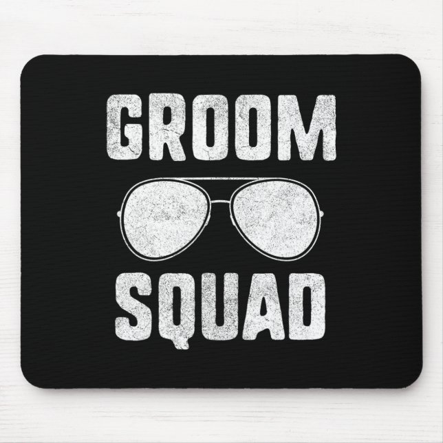Funny Bachelor Party Shirts For Men  Mouse Pad (Front)