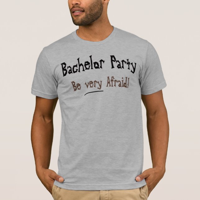 Funny Bachelor Party T-Shirt (Front)