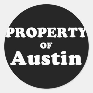 Funny Bachelorette Gifts For Bride Property Of Aus Classic Round Sticker