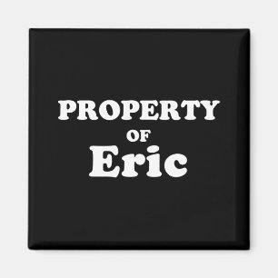 Funny Bachelorette Gifts For Bride Property Of Eri Magnet