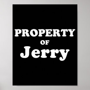 Funny Bachelorette Gifts For Bride Property Of Jer Poster
