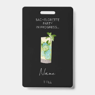 Funny Bachelorette Party Girls Weekend  Badge