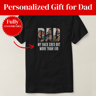 Funny Back Pain Dad Gift T-Shirt