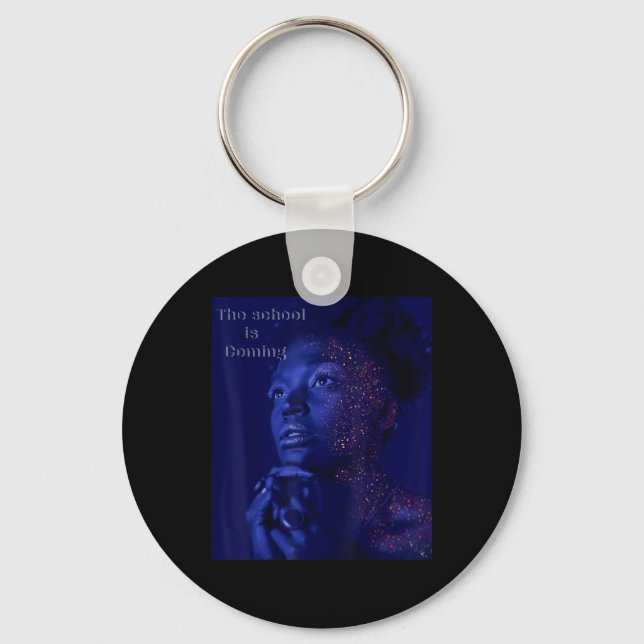Funny Back To School  Keychain (Front)