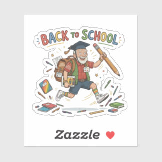 Funny Back to School Senior Student