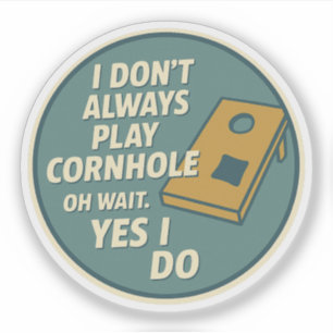Funny Backyard Game Enthusiast Cornhole Player