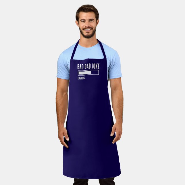 Funny Bad Dad Joke Loading Apron (Worn)