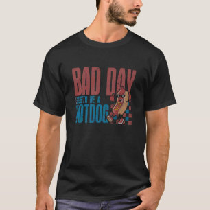 Funny Bad Day To Be A Hotdog BBQ Grilling Party Ho T-Shirt
