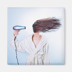 Funny Bad Hair Day magnet