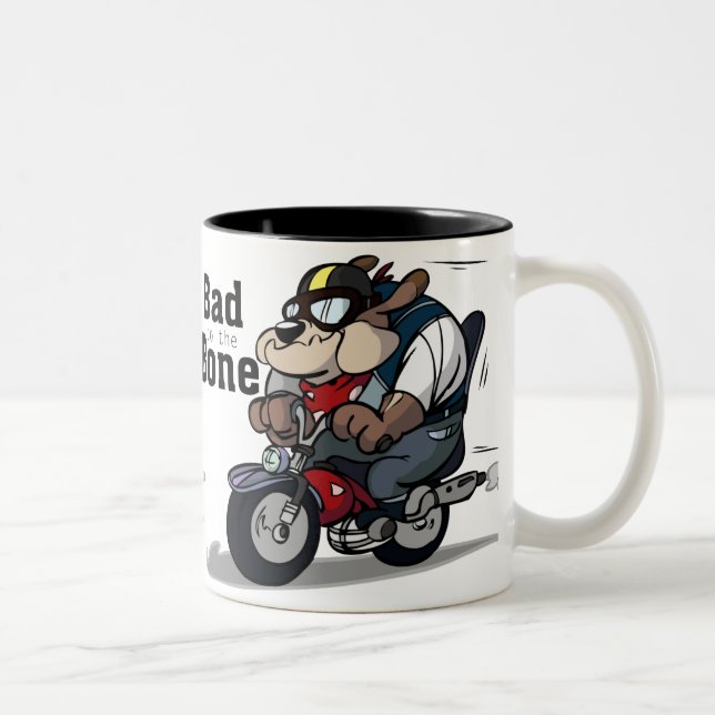 Funny Bad to the Bone Mug (Right)