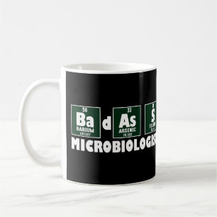 Funny Badass Microbiologist Coffee Mug
