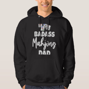 Funny Badass Mohjong Dad Tee Shirts Women Game Lov