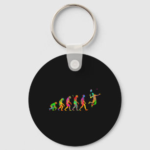 Funny Badminton Colourful For Men Women Ball Sport Keychain