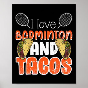 Funny Badminton Gift Idea For Badminton Player 1  Poster