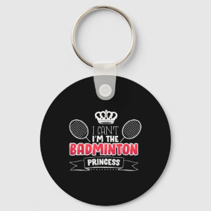 Funny Badminton Gift Idea For Badminton Player Keychain