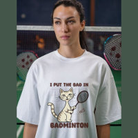 Funny Badminton Saying