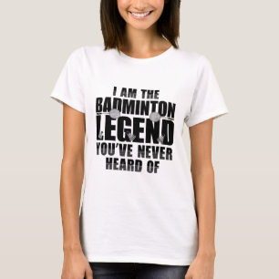 Funny Badminton Shirt Men Women Badminton Player 1