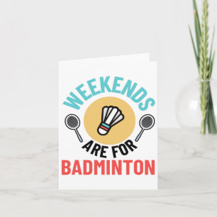 Funny Badminton Shirt Men Women Badminton Player Card