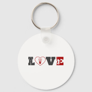 Funny Badminton Shirt Women Badminton Player 1 Keychain