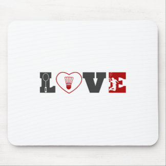 Funny Badminton Shirt Women Badminton Player 1  Mouse Pad