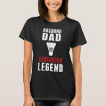 Funny Badminton Sports Husband Dad Badminton Lover T-Shirt<br><div class="desc">Funny Badminton Sports Husband Dad Badminton Lover</div>