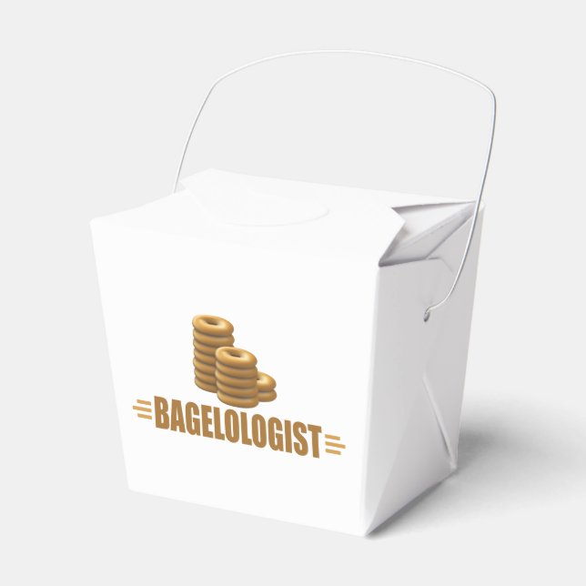 Funny Bagels Favor Box (Front Side)