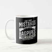 Funny Bagpipe Musician Music Loud Bagpiper