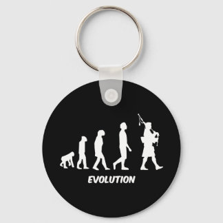 Funny bagpipes keychain