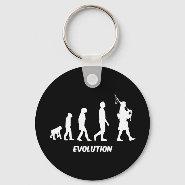Funny bagpipes keychain (Front)