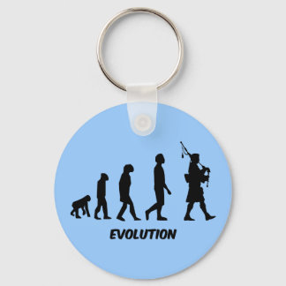 Funny bagpipes keychain