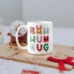 Funny Bah Humbug Coffee Mug<br><div class="desc">Funny design for a challenging year. Bah Humbug is wrapped in cheerful, Christmas designs. Humourous message for the holidays.</div>
