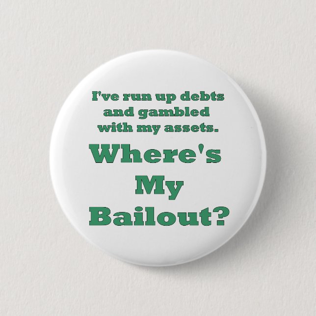 funny bailout button (Front)