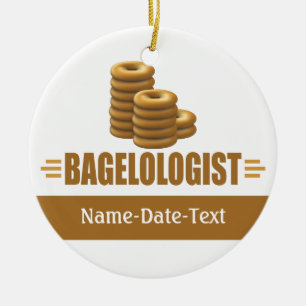 Funny Bakery Ceramic Ornament