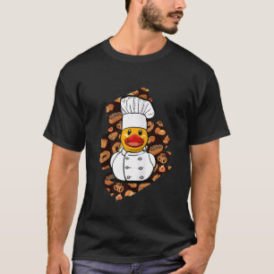 Funny Bakery Duck   T-Shirt