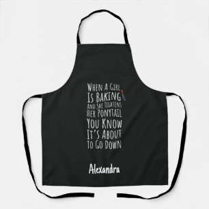 Funny Baking Gifts For Her Teen Girls Women Baker Apron