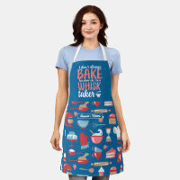 Funny Baking Pun Whisk Taker Cute Baker Pattern
