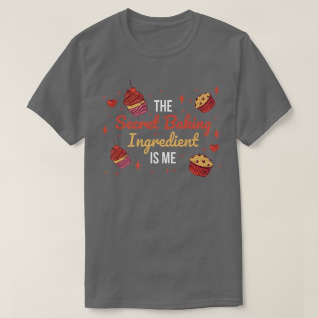 Funny Baking  T-Shirt (Design Front)
