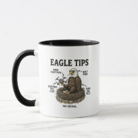 Funny Bald Eagle Tips Nature Survival Humor